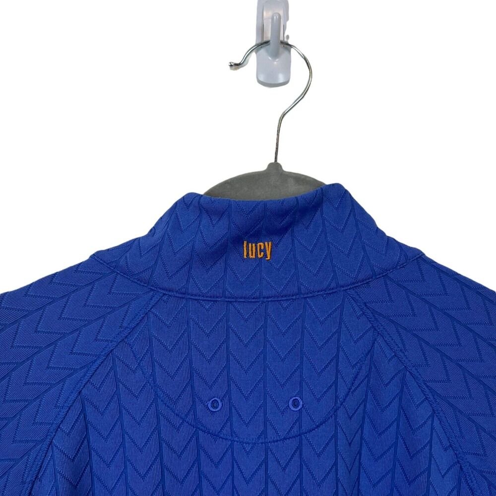 Lucy Activewear Womens Full Zip Compression Running Jacket Purple Womens Size M - Picture 4 of 15